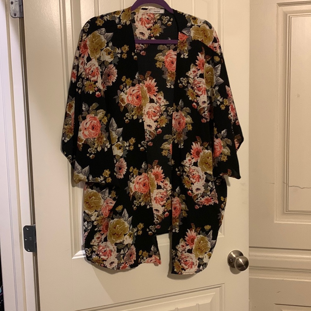 Floral kimono
